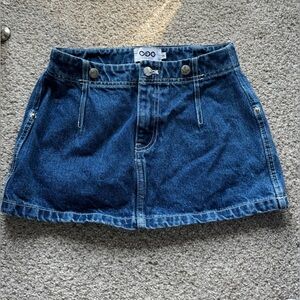 Y2K Denim Mini Skirt